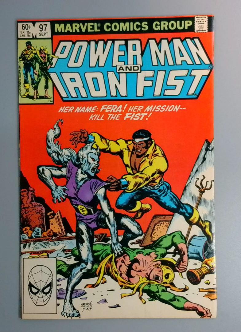 Power Man and Iron Fist #97, 1st Fera Marvel Comics Group, 1983 JR1