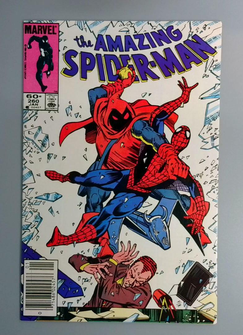 Amazing Spider-Man #260, Newsstand Marvel Comics, 1985