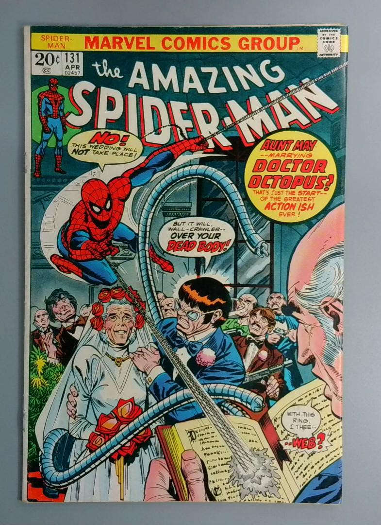 Amazing Spider-Man #131, VG/FN Doctor Octopus, Marvel Comics, 1974 JR1