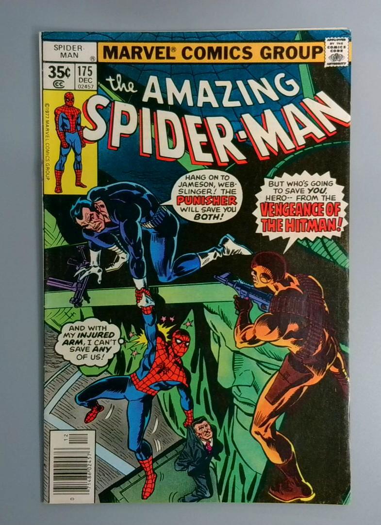 Amazing Spider-Man #175, FN The Punisher, Marvel Comics, 1977 JR1