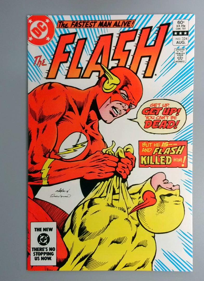 Flash #324, NM Death of Reverse Flash DC Comics, 1982 JR1
