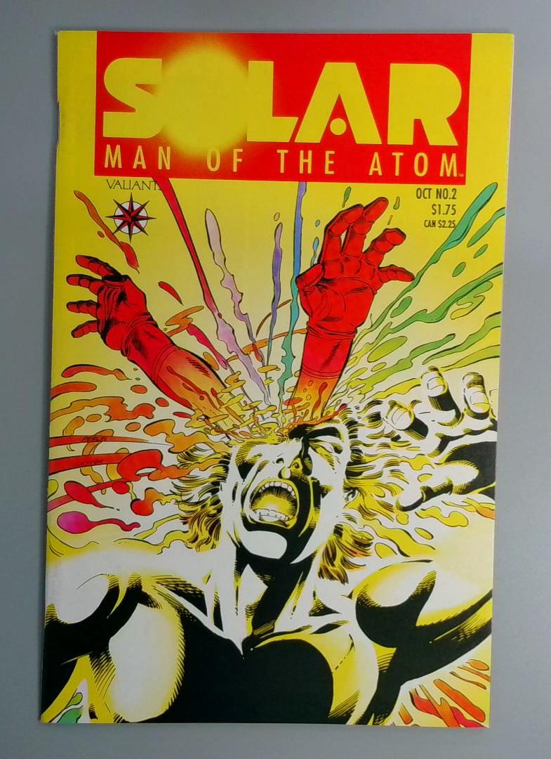 Solar, Man of the Atom #2, NM- Valiant, 1991 JR1