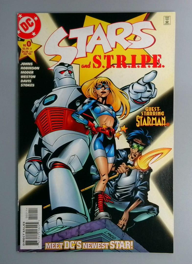 Stars and S.T.R.I.P.E. #0, 1st Stargirl DC Comics, 1999 JR1