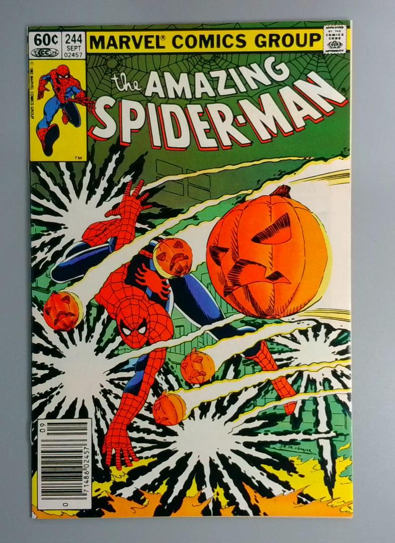 Amazing Spider-Man #244, NM Hobgoblin Newsstand Marvel Comics, 1983  JR1
