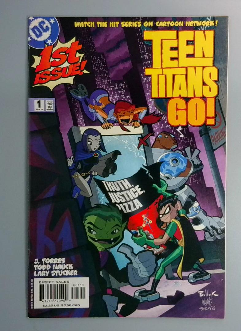 Teen Titans Go! #1, VF+ DC Comics, 2004 JR1