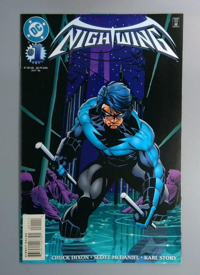 Nightwing #1, NM 2nd Series, DC Comics, 1996 JR1