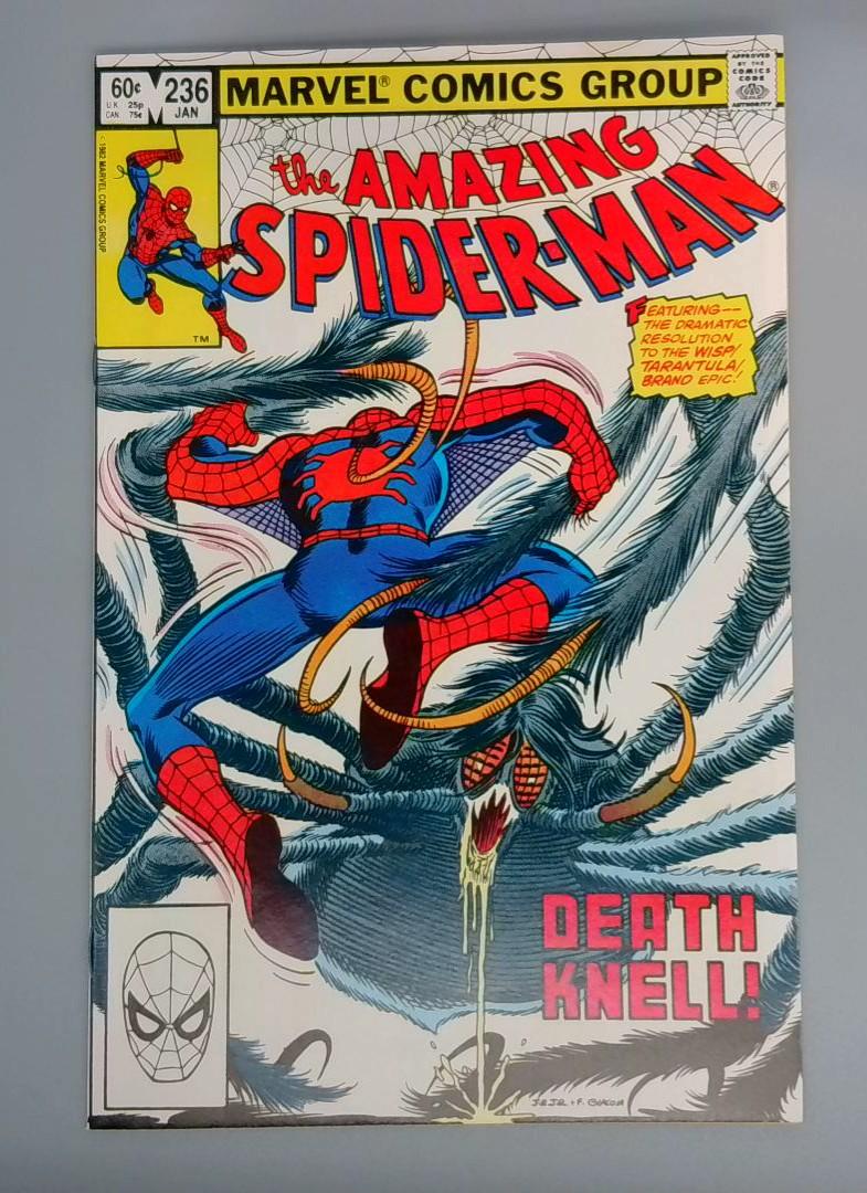 Amazing Spider-Man #236, NM Death Knell!, Marvel Comics, January 1983 JR1