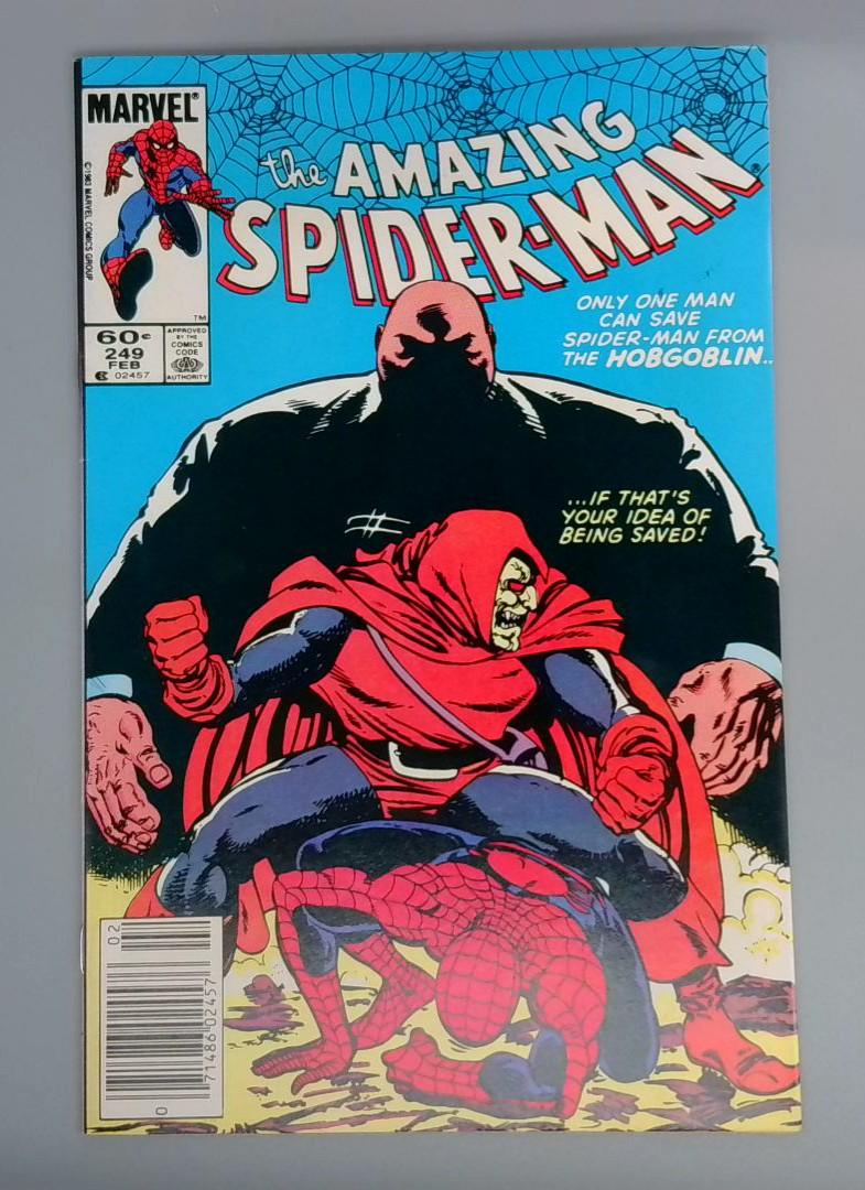 Amazing Spider-Man #249, VF Newsstand Hobgoblin, Marvel Comics, 1984 JR1