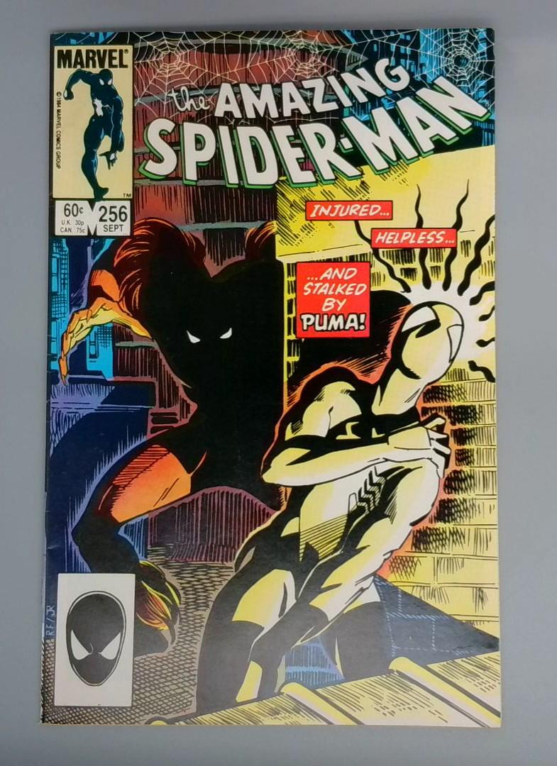 Amazing Spider-Man #256, VF+ 1st Puma, Marvel Comics, 1984 JR1