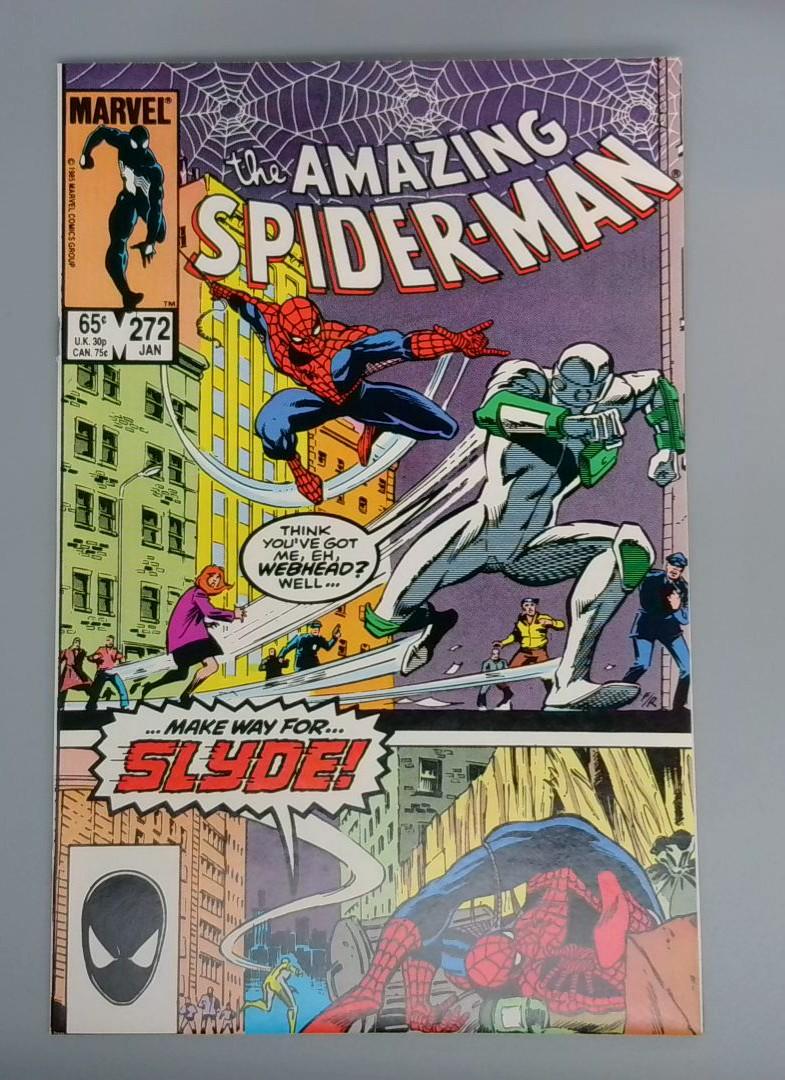 Amazing Spider-Man #272, NM 1st Slyde Marvel Comics,1986 JR1