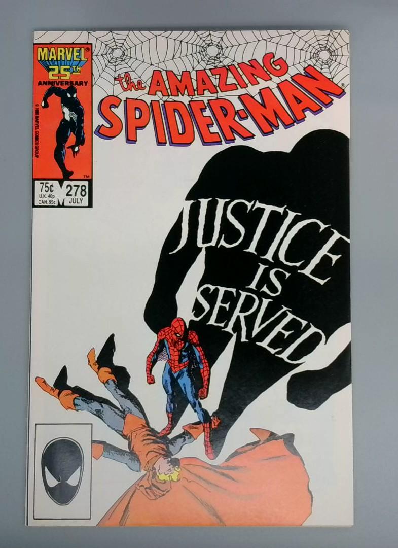 Amazing Spider-Man #278, VF+ Marvel Comics, July 1986 JR1
