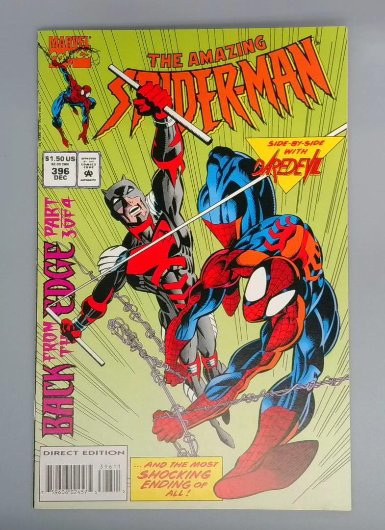 Amazing Spider-Man #396, NM- Daredevil, Marvel Comics, 1994 JR1