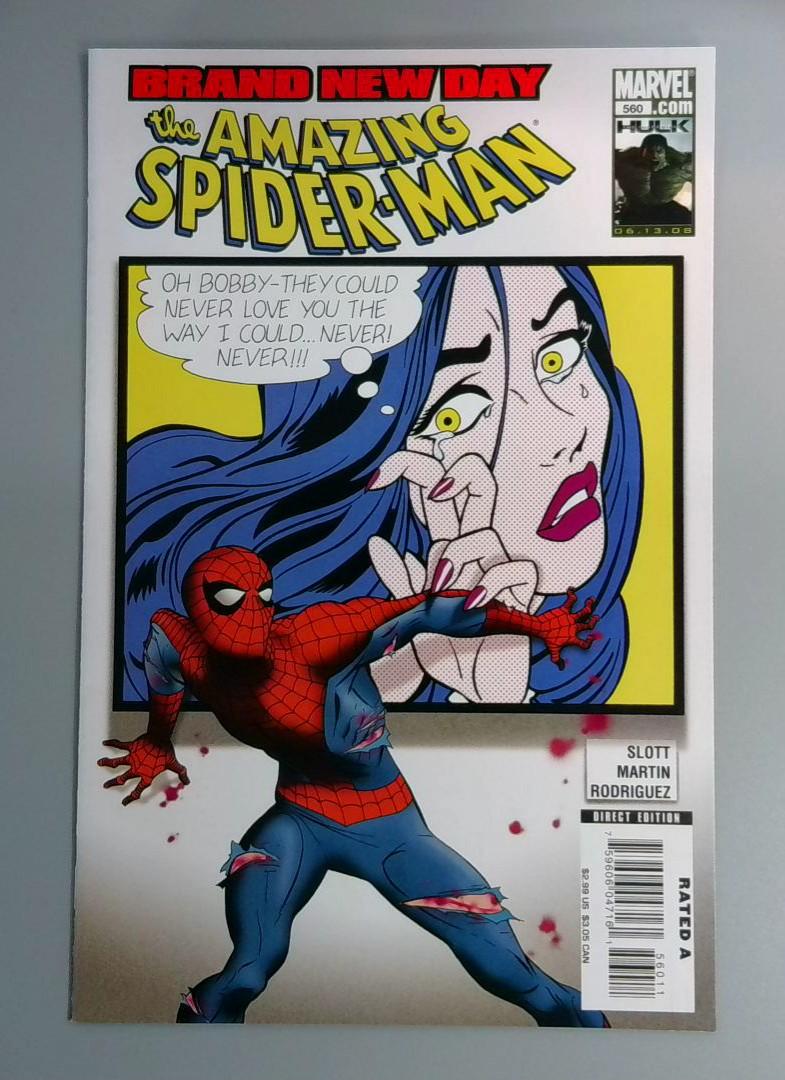 Amazing Spider-Man #560, NM Marvel Comics, 2008 JR1