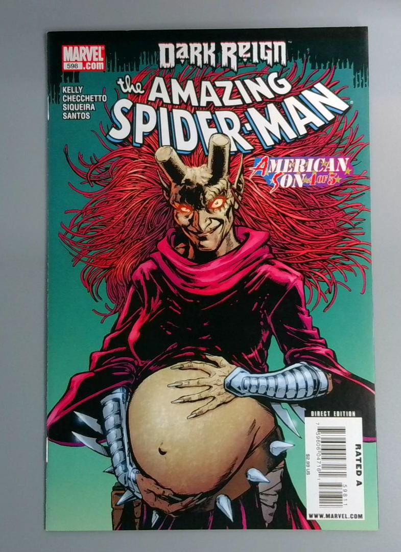 Amazing Spider-Man #598, VF Preggo Cover Marvel Comics, 2009