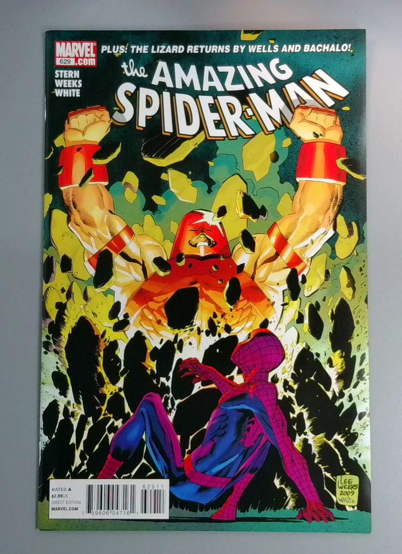 Amazing Spider-Man #629, NM- Juggernaut, Marvel Comics, 2009 JR1