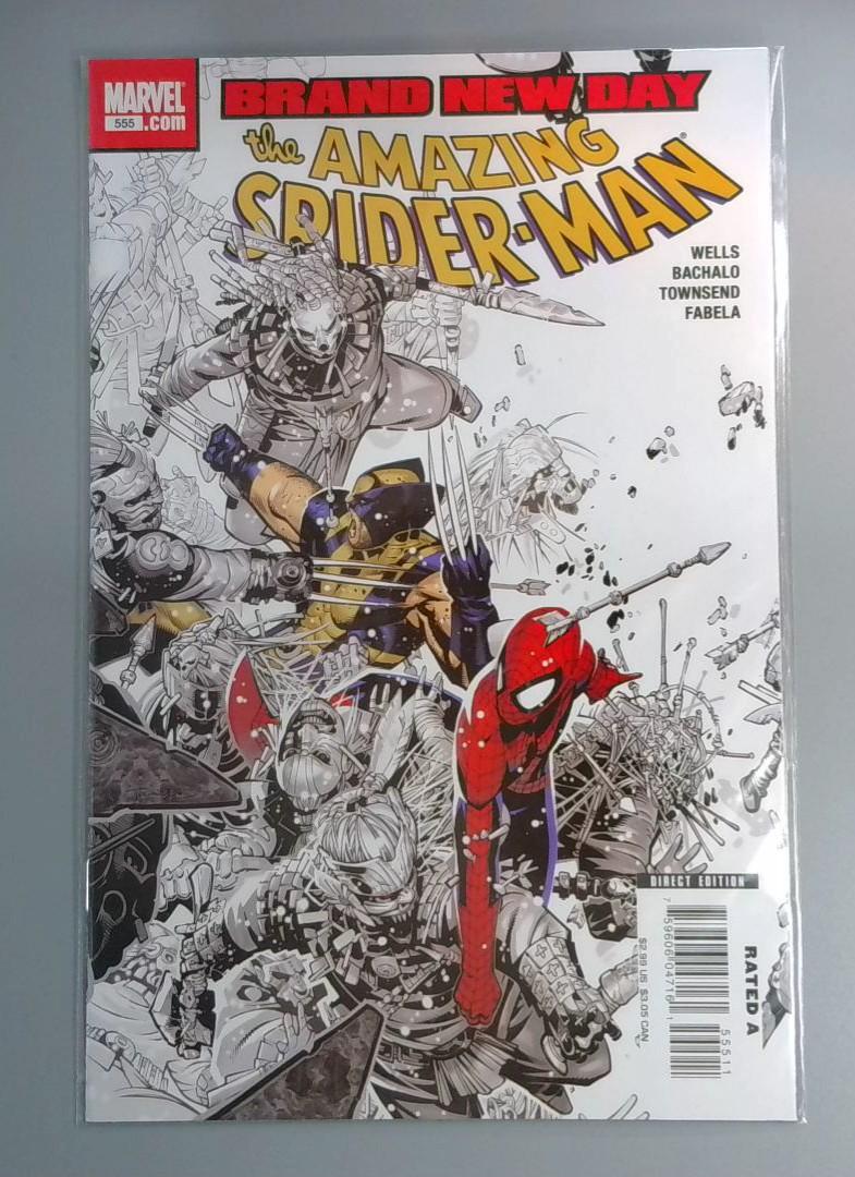 Amazing Spider-Man #555, NM Brand New Day, Marvel Comics, 2008 JR1