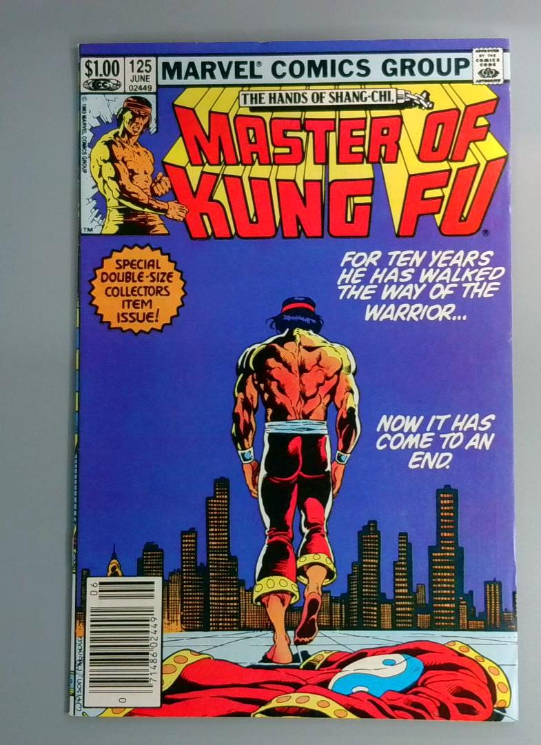 Master of Kung Fu #125, VF Newsstand, Marvel Comics Group, 1983 JR1