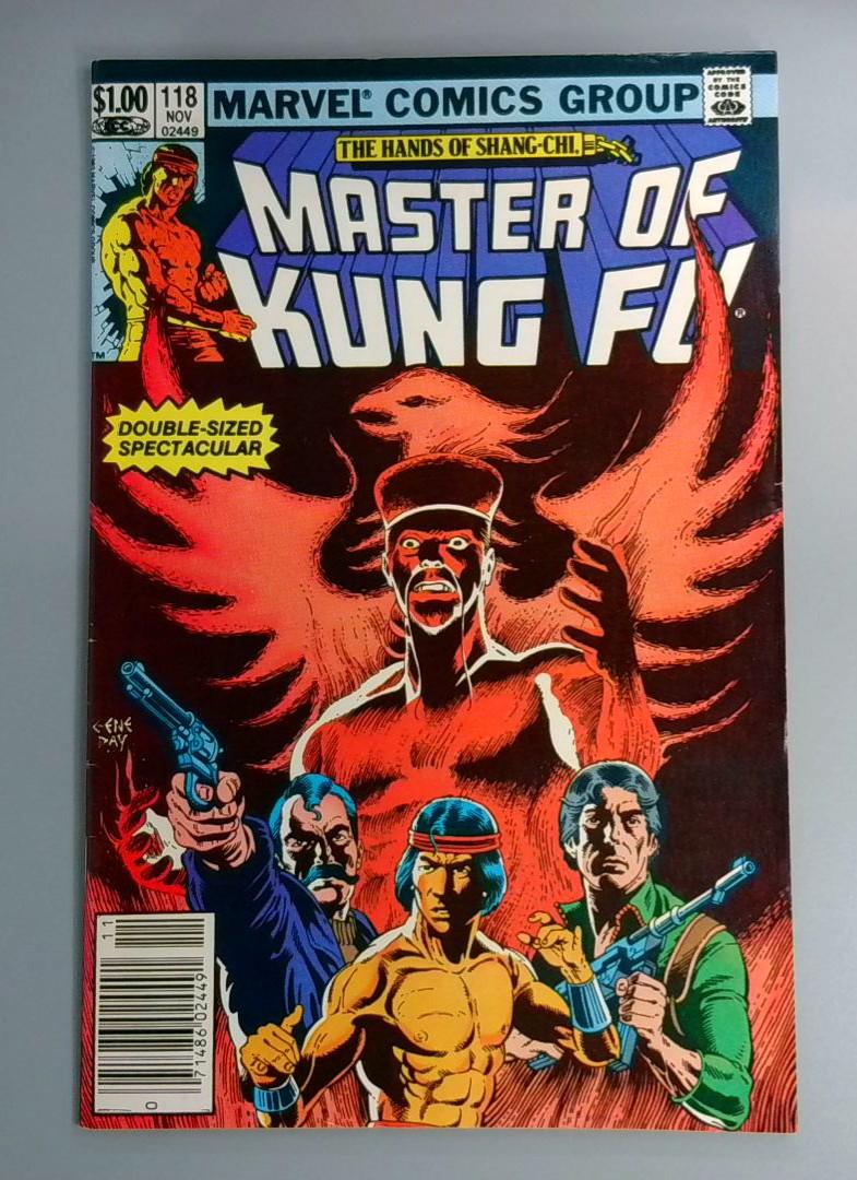 Master of Kung Fu #118, Double-Sized Spectacular, Marvel Comics 1982 JR1