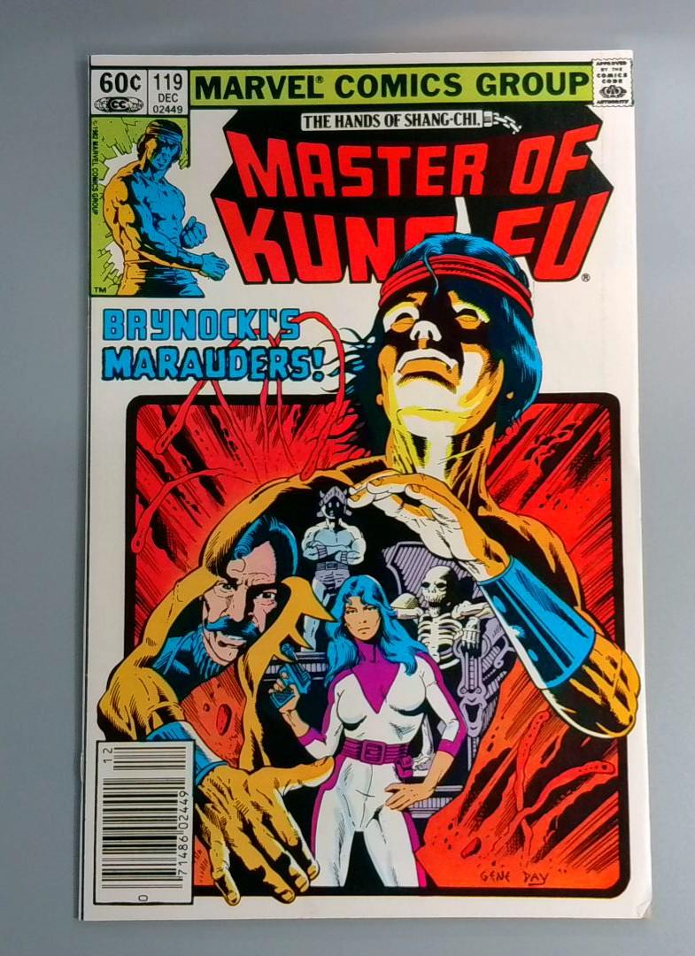 Master of Kung Fu #119 NM Newsstand Marvel Comics, 1982 JR1