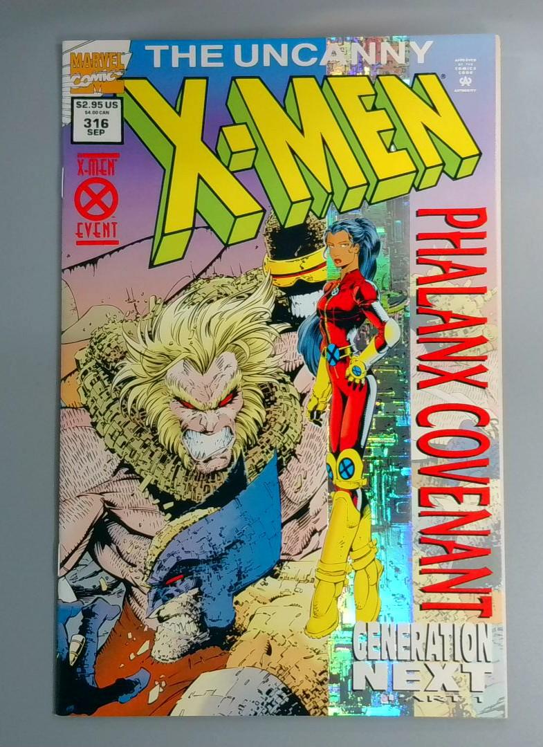 Uncanny X-Men #316, Direct Edition Marvel Comics, 1994 JR1