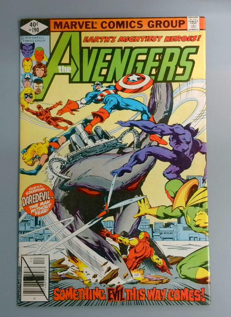 Avengers #190, NM-  Daredevil, Marvel Comics 1979 JR1
