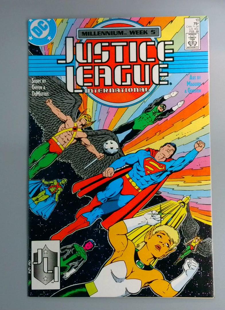 Justice League International #10, 1st G'Nort DC Comics, 1988 JR1