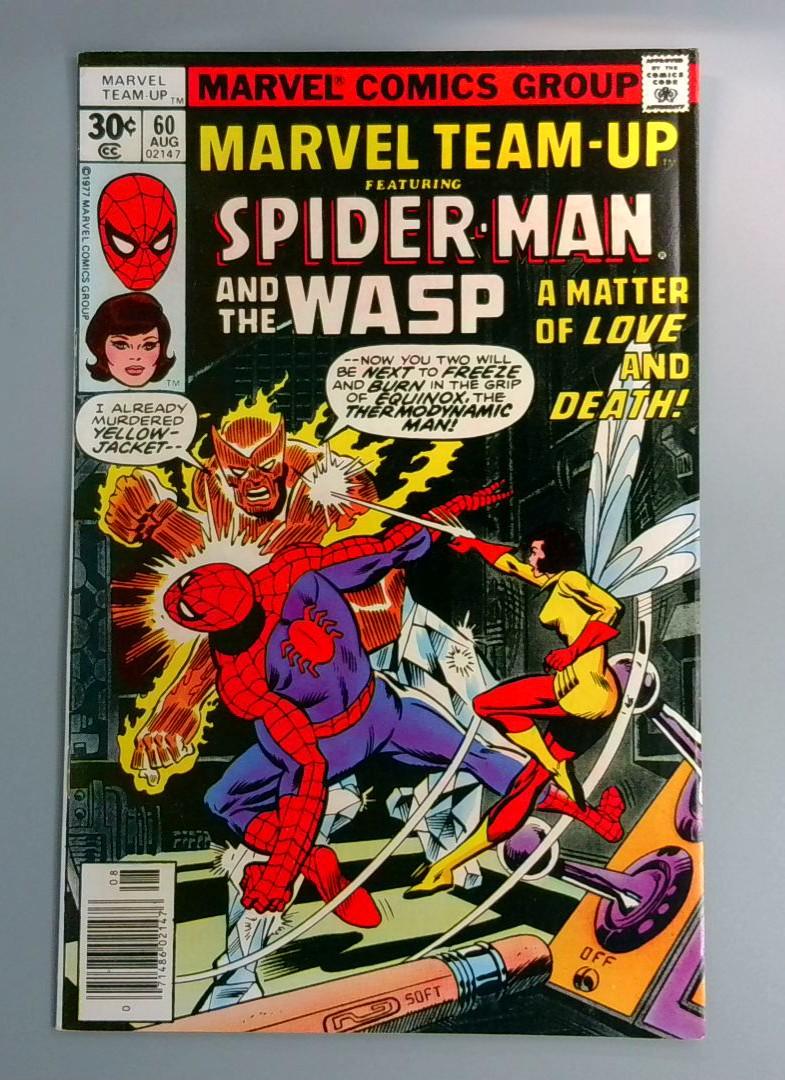 Marvel Team-Up #60, Spider-Man and The Wasp, Marvel Comics, 1977