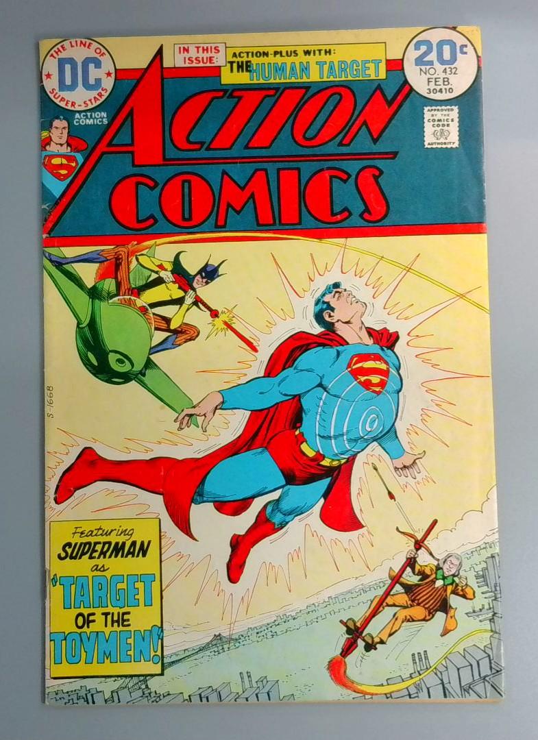 Action Comics #432, VG 1st Toyman, DC Comics, February 1974 JR1