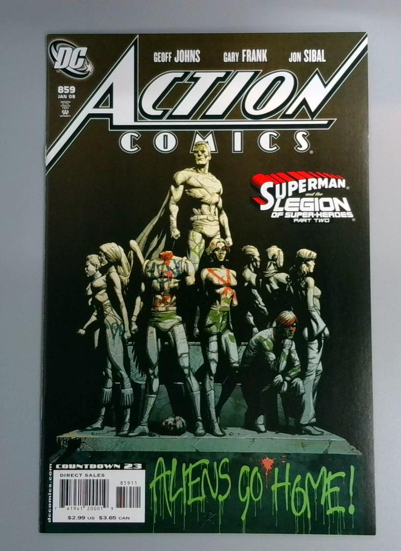 Action Comics #859, NM 1st Justice League of Earth, DC Comics, 2008 JR1