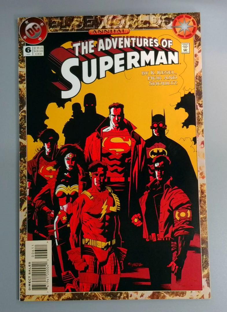 Adventures of Superman Annual #6, NM Mike Mignola DC Comics, 1994 JR1