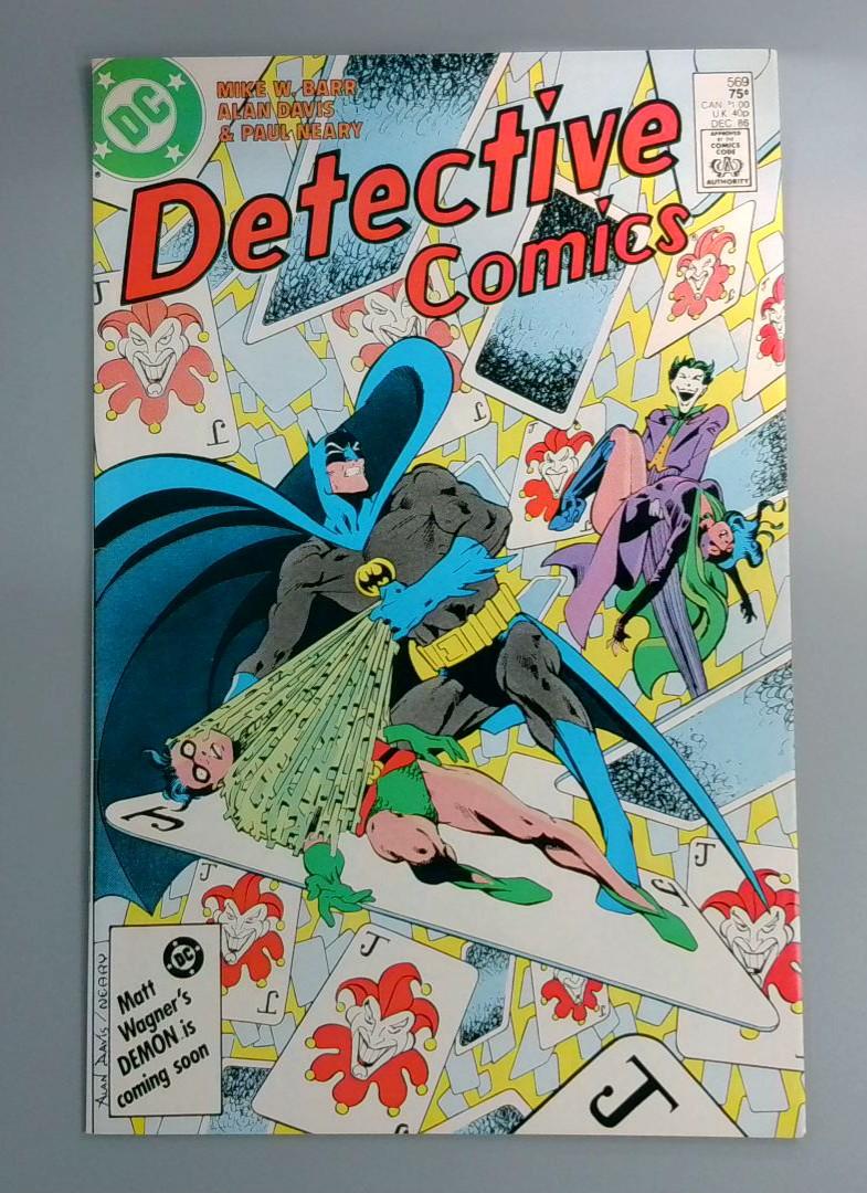 Detective Comics #569, VF Joker DC Comics, 1987 JR1