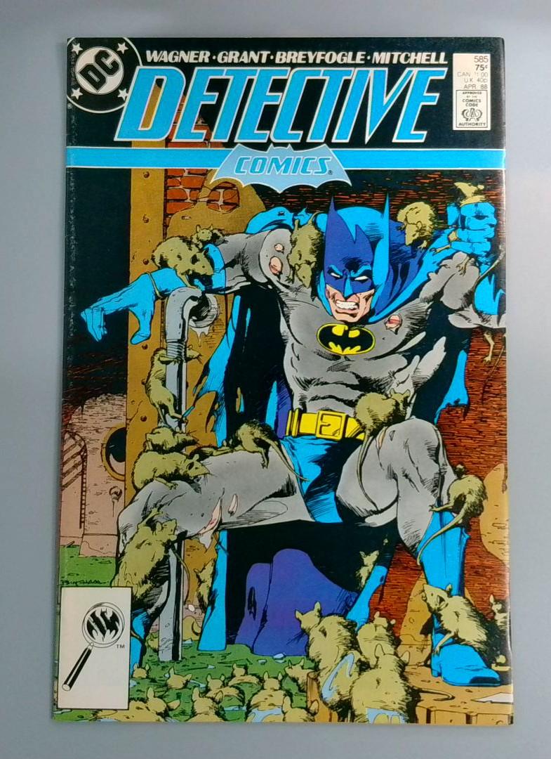 Detective Comics #595, VF 1st Ratcatcher DC Comics, 1989 JR1