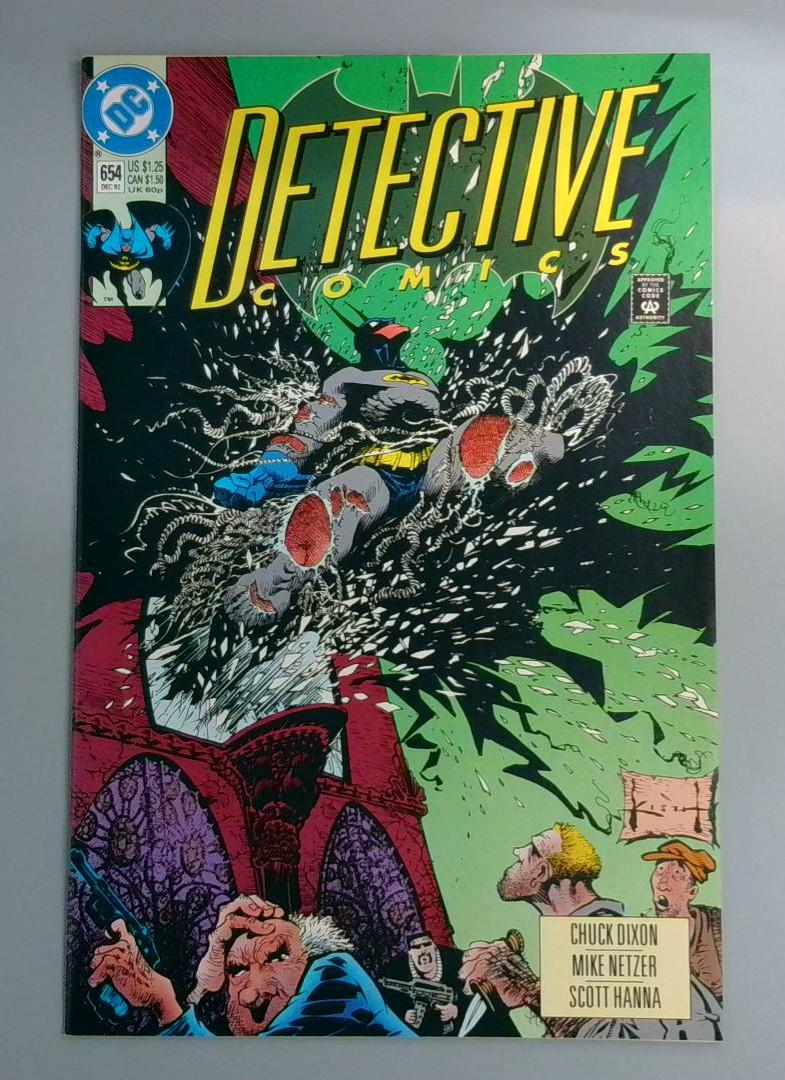 Detective Comics #654 NM 1st Sam Keith Issue DC Comics, 1993 JR1