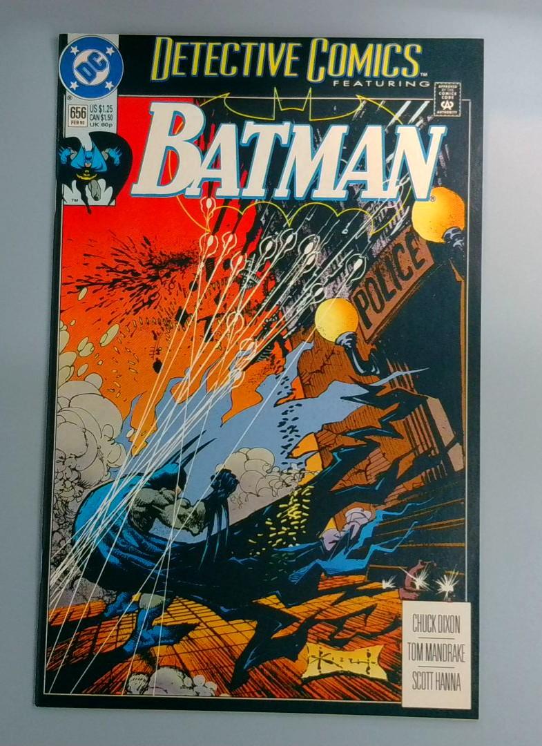 Detective Comics #656, VF Sam Keith Batman Cover, DC Comics, 1993 JR1