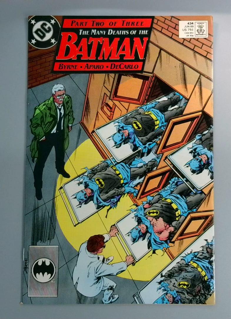 Batman #434, NM The Many Deaths of the Batman Part Two, DC Comics, 1989 JR1