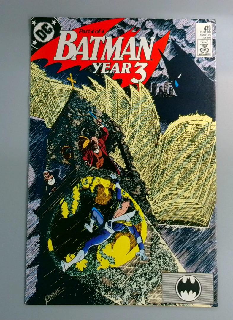Batman #439, NM- DC Comics, 1989 JR1