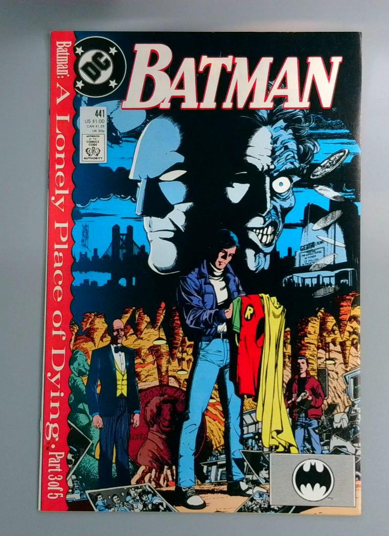 Batman #441, NM A Lonely Place of Dying, DC Comics, 1989 JR1