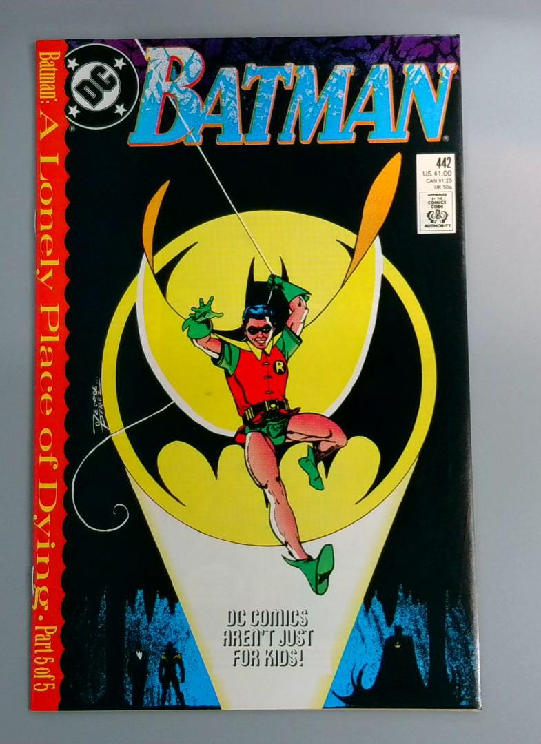 Batman #442, NM 1st New Robin, A Lonely Place of Dying, DC Comics, 1990 JR1