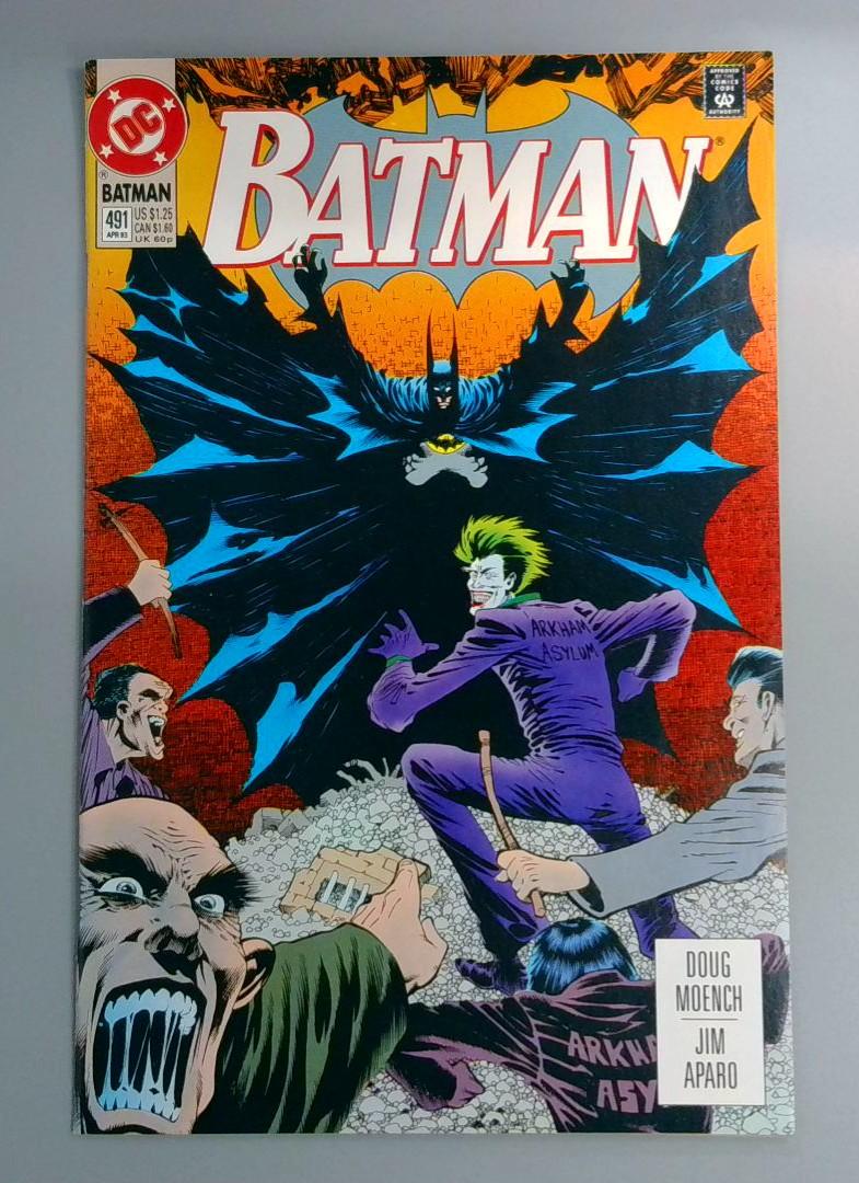 Batman #491 VF Knightfall Prelude, DC Comics, 1993 JR1