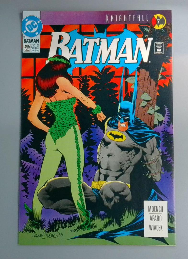 Batman #436, NM Knightfall Part 7, Poison Ivy, DC Comics, 1989 JR1