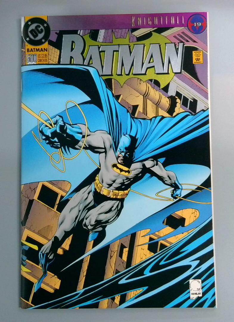 Batman #500, NM Knightfall, 1st New Batman DC Comics, 1993 JR1