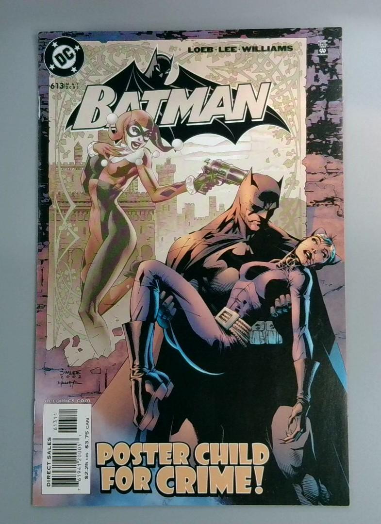Batman #613, VF Hush Storyline, Harley Quinn DC Comics, 2003 JR1