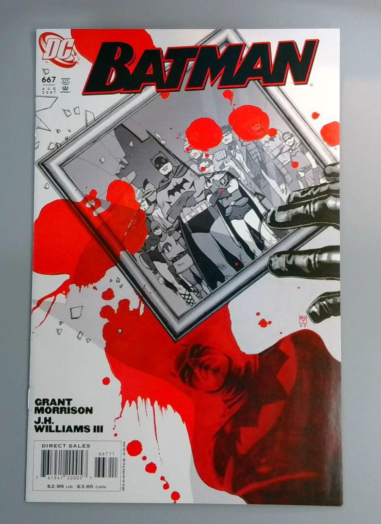 Batman #667, NM Grant Morrison, J.H. Williams III, DC Comics, 2007 JR1