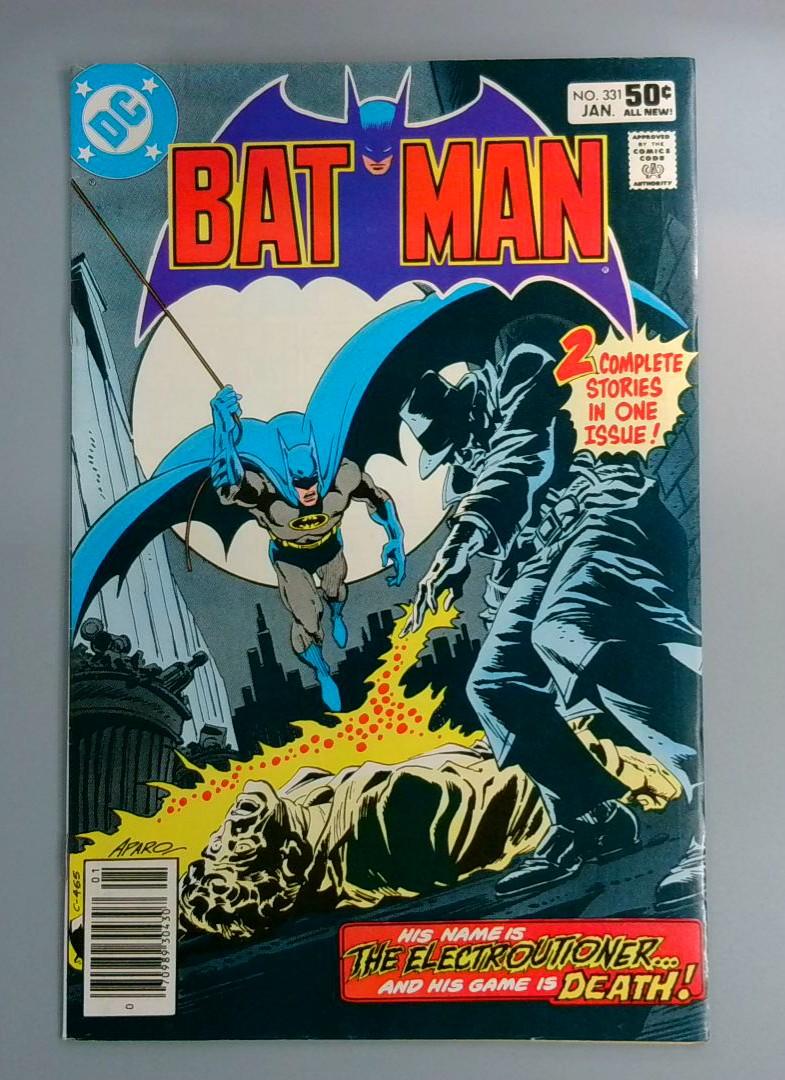 Batman #331, VF DC Comics, January 1981 JR1