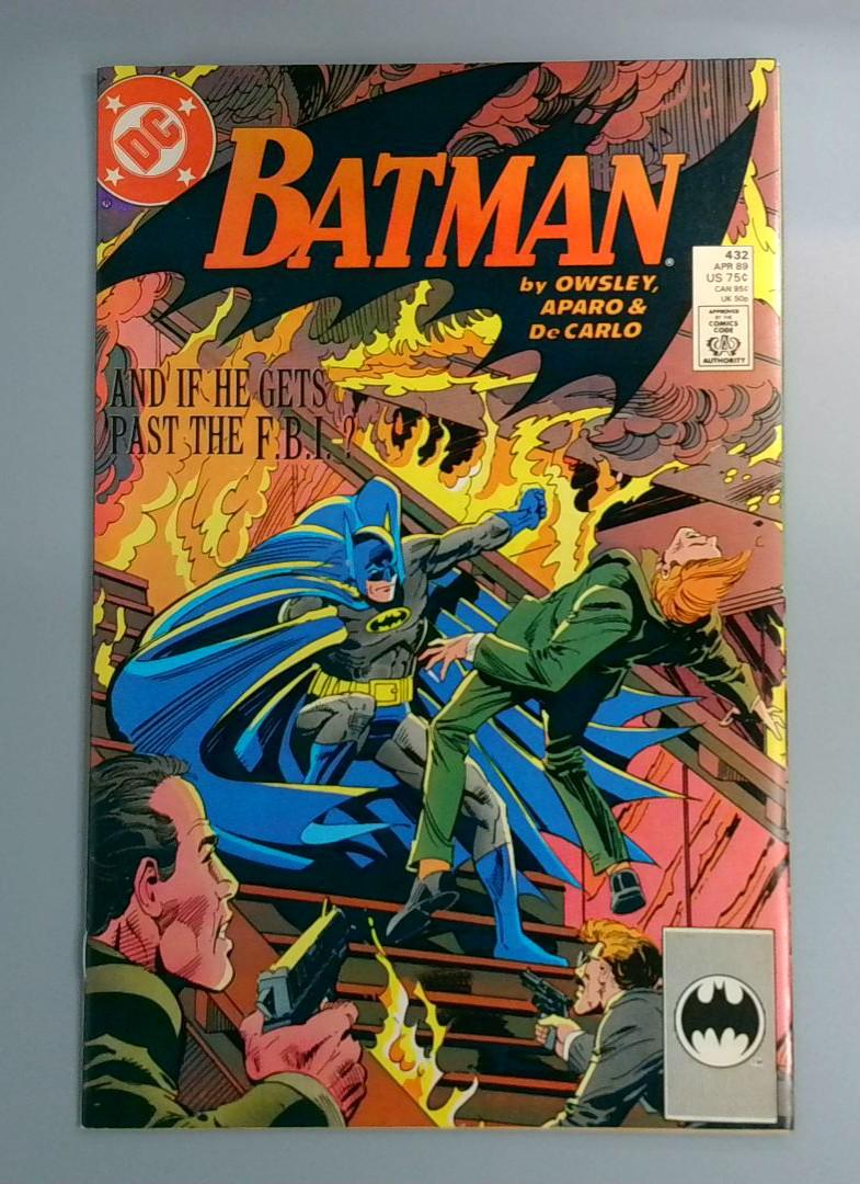 Batman #432, And If He Gets Past The F.B.I., DC Comics, 1989 JR1