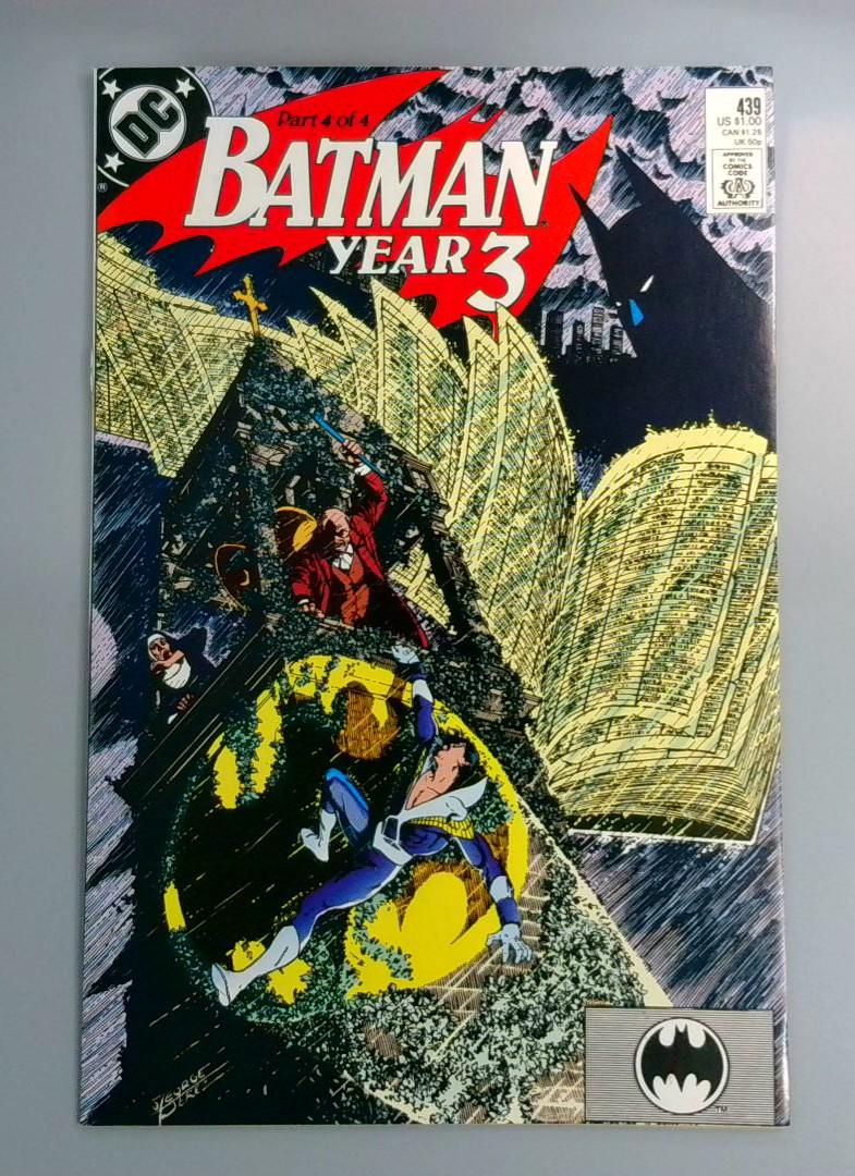 Batman #439, Year 3 DC Comics, 1990 JR1