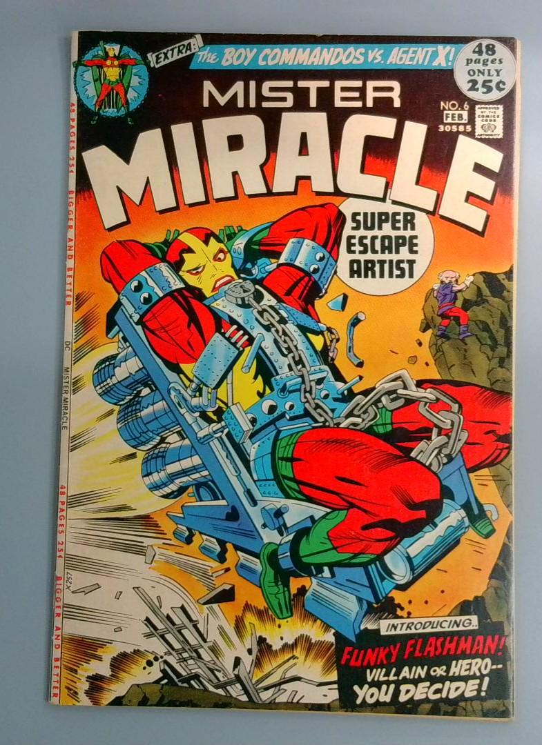 Mister Miracle #6, VF 1st Female Furries DC Comics, Feb 1972 JR1
