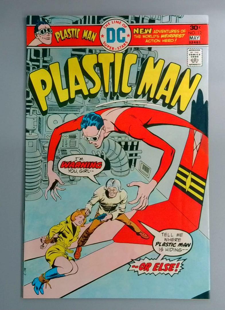 Plastic Man #12, VF DC Comics, May 1976 JR1