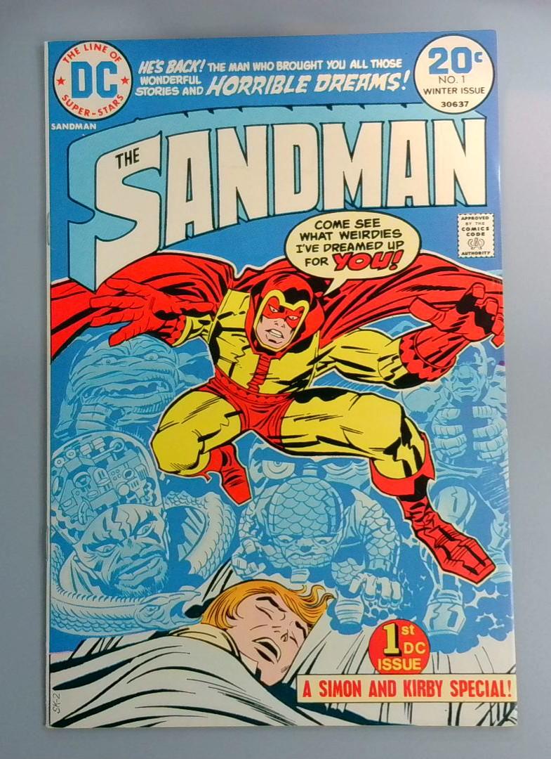 Sandman #1, NM- 1st New Sandman, Jack  Kirby DC Comics, 1974 JR1
