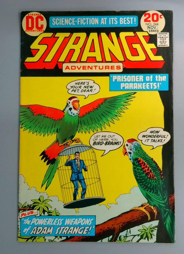 Strange Adventures #244, FN- DC Comics, 1972 JR1